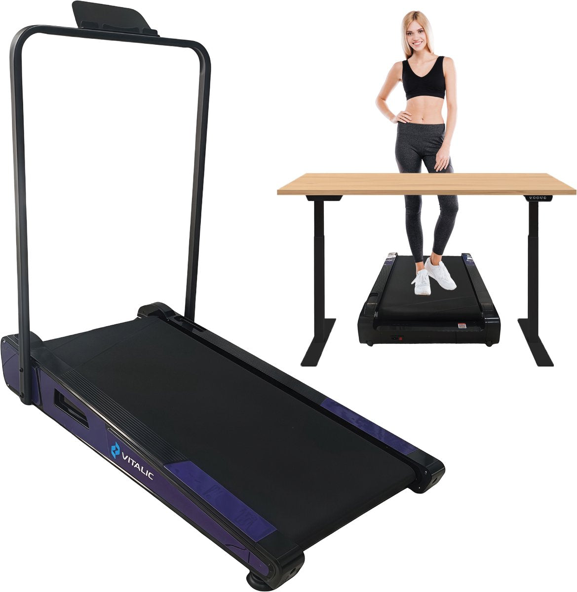 Walking Pad Hardloopband tot 10km/u | Vitalic