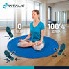 Ronde sport- en fitness mat - Vitalic - Vitalic