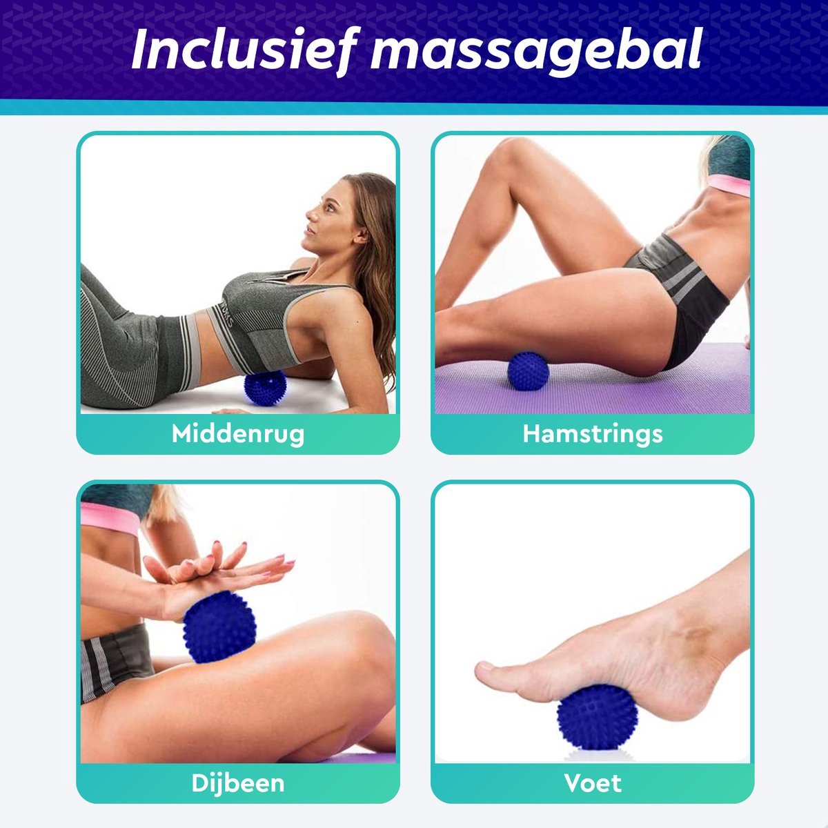 XL Spijkermat met Massage bal - Vitalic - Vitalic
