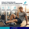 Vibrerende elektrische foam roller - Vitalic