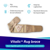 Verstelbare onderrug brace - Vitalic - Vitalic