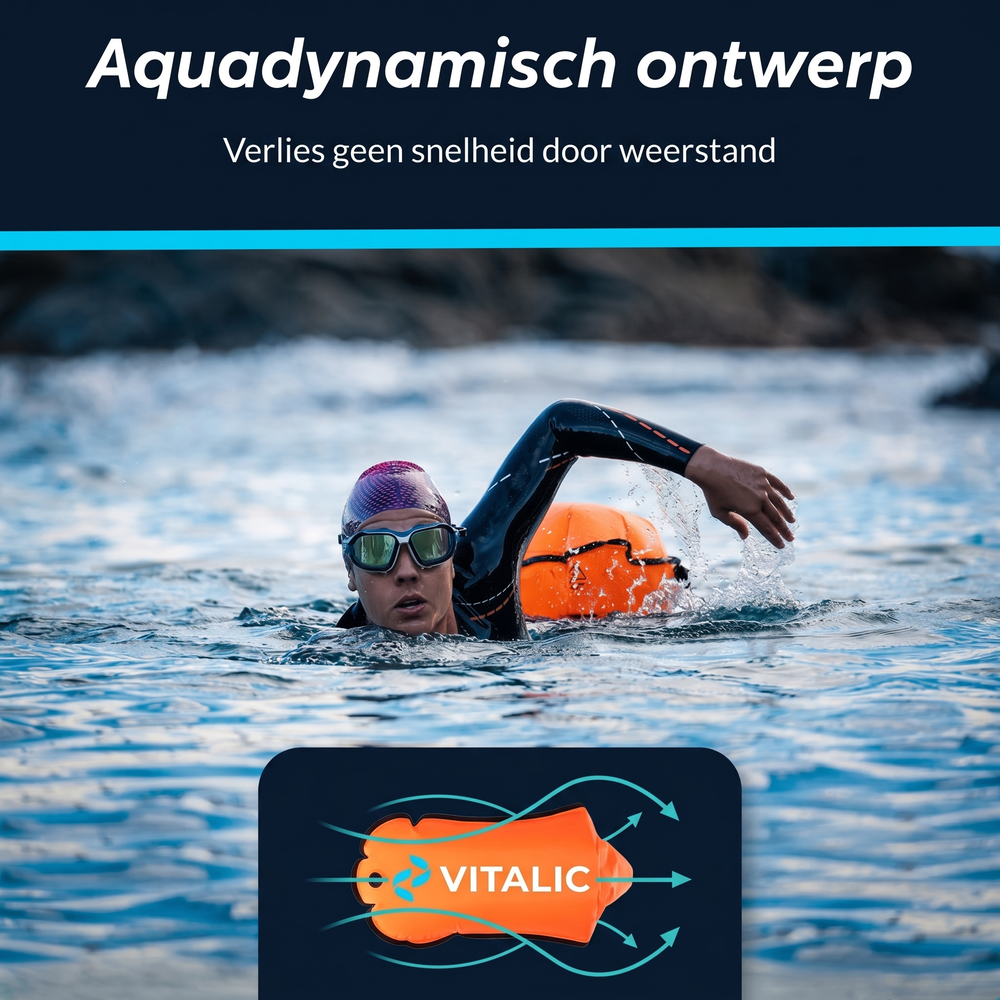 Zwemboei met lichtje - Vitalic - Vitalic