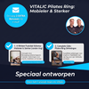 Pilates ring en Weerstandsband | Vitalic - Vitalic