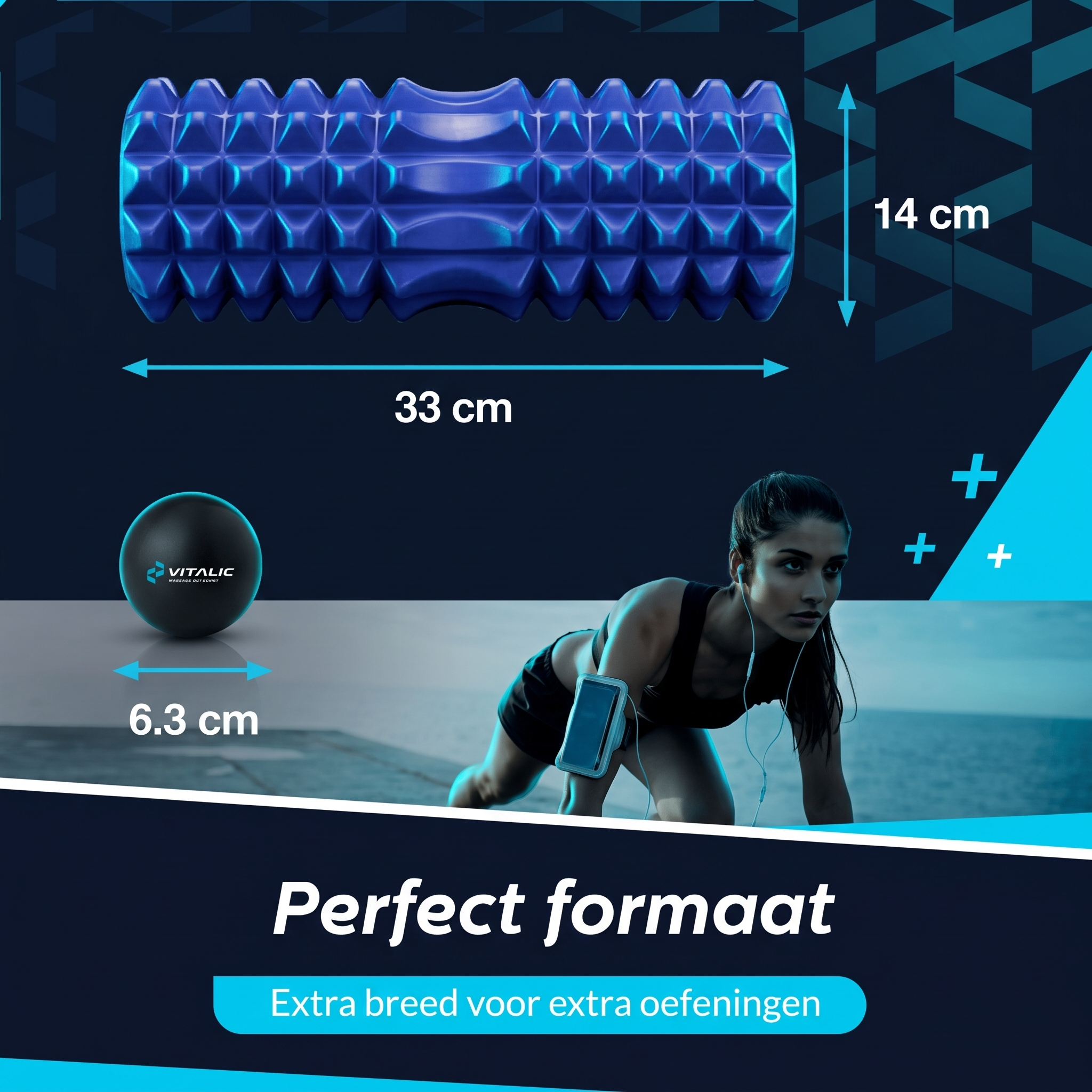 Foam roller set - Vitalic - Vitalic