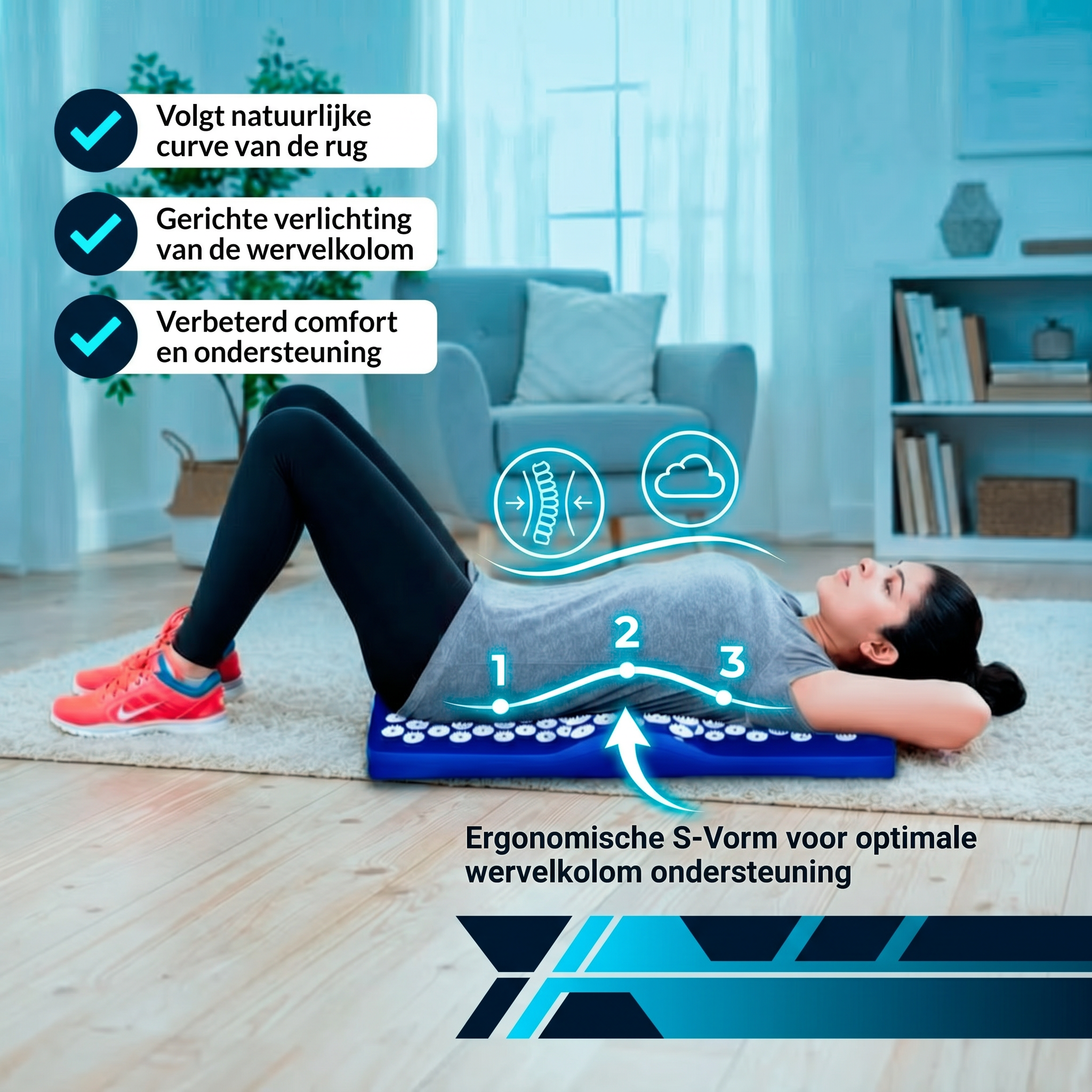 Spijkermat met Massage bal - Vitalic - Vitalic